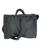 PORTERポーター）の古着「ヘルメットショルダーバッグ」｜ブラック