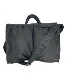 PORTER（ポーター）の古着「ヘルメットショルダーバッグ」｜ブラック