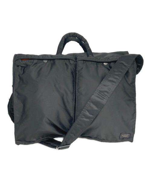 PORTER（ポーター）PORTER (ポーター) ヘルメットショルダーバッグ ブラックの古着・服飾アイテム