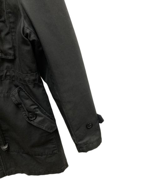 BURBERRY BLACK LABEL（バーバリーブラックレーベル）BURBERRY BLACK LABEL (バーバリーブラックレーベル) ライナー付モッズコート ブラック サイズ:SIZE Lの古着・服飾アイテム