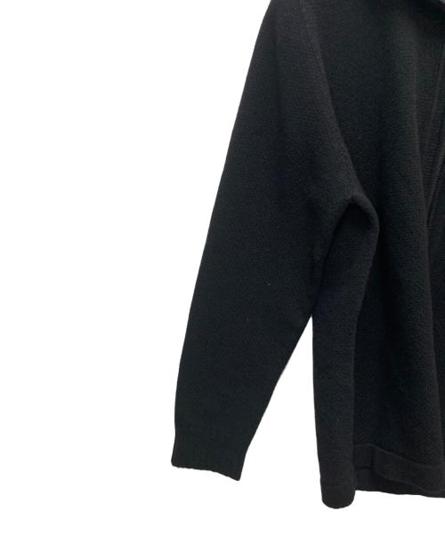 STONE ISLAND（ストーンアイランド）STONE ISLAND (ストーンアイランド) ラムウールフード付きジップセーター ブラック サイズ:XLの古着・服飾アイテム