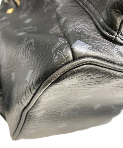 MCM（エムシーエム）MCM (エムシーエム) スタッズ リュックサック ブラックの古着・服飾アイテム