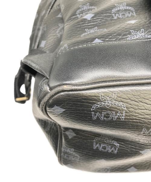MCM（エムシーエム）MCM (エムシーエム) スタッズ リュックサック ブラックの古着・服飾アイテム