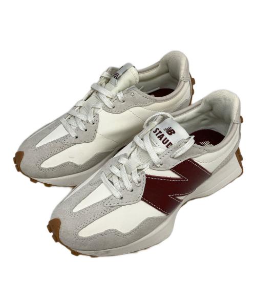 NEW BALANCE（ニューバランス）NEW BALANCE (ニューバランス) STAUD (スタウド) ローカットスニーカー ホワイト サイズ:SIZE 22cmの古着・服飾アイテム