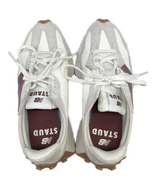 NEW BALANCE（ニューバランス）NEW BALANCE (ニューバランス) STAUD (スタウド) ローカットスニーカー ホワイト サイズ:SIZE 22cmの古着・服飾アイテム