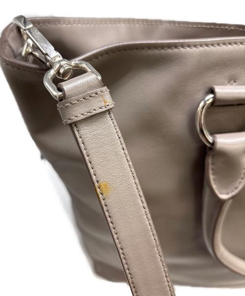 PRADA（プラダ）PRADA (プラダ) 2WAYショルダーバッグ グレーの古着・服飾アイテム