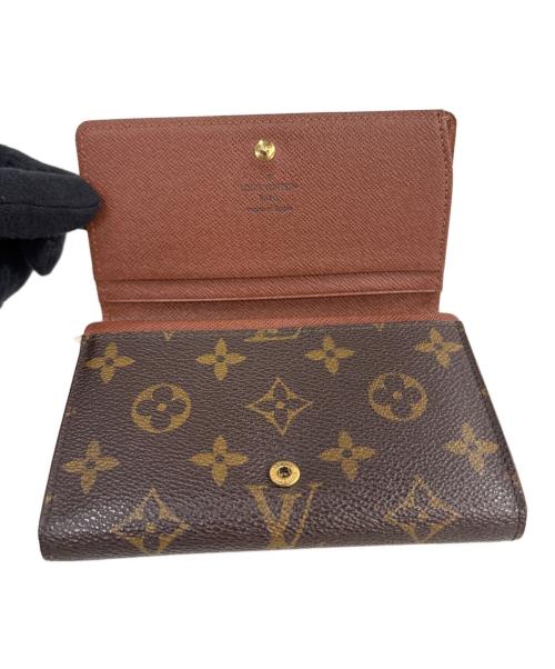 LOUIS VUITTON（ルイ ヴィトン）LOUIS VUITTON (ルイ ヴィトン) 2つ折り財布 ブラウンの古着・服飾アイテム