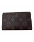 LOUIS VUITTON (ルイ ヴィトン) 2つ折り財布 ブラウン：25000円