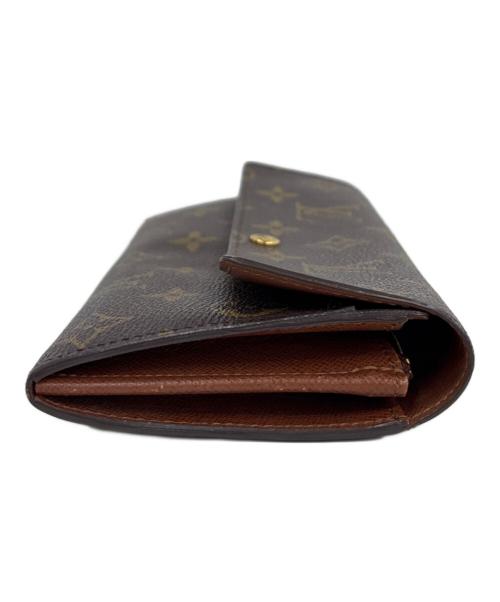 LOUIS VUITTON（ルイ ヴィトン）LOUIS VUITTON (ルイ ヴィトン) 長財布 ブラウンの古着・服飾アイテム