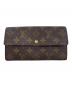 LOUIS VUITTON（ルイ ヴィトン）の古着「長財布」｜ブラウン