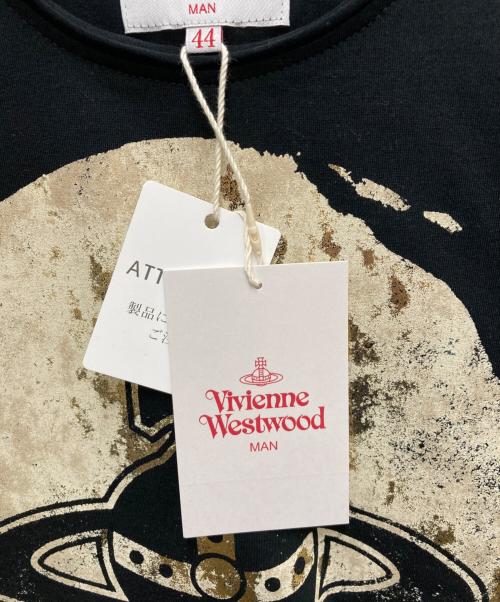 Vivienne Westwood（ヴィヴィアンウエストウッド）Vivienne Westwood (ヴィヴィアンウエストウッド) 半袖カットソー ブラック サイズ:SIZE44の古着・服飾アイテム
