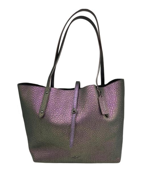 COACH（コーチ）COACH (コーチ) トートバッグ パープルの古着・服飾アイテム