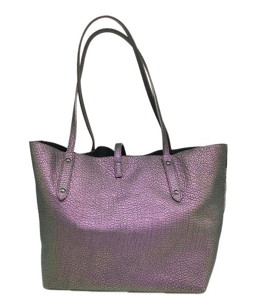 COACH（コーチ）COACH (コーチ) トートバッグ パープルの古着・服飾アイテム