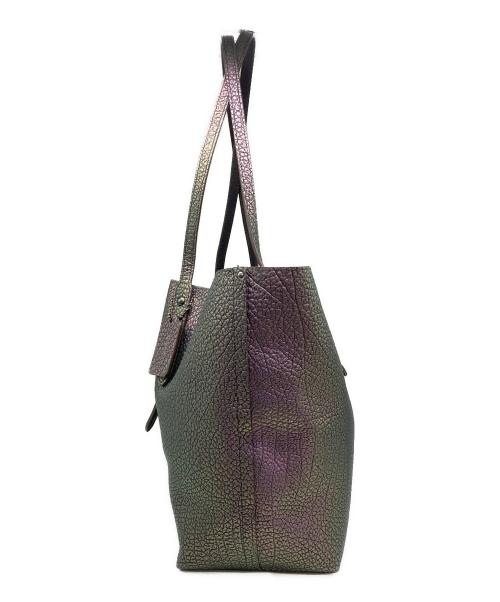 COACH（コーチ）COACH (コーチ) トートバッグ パープルの古着・服飾アイテム