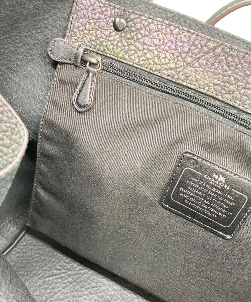 COACH（コーチ）COACH (コーチ) トートバッグ パープルの古着・服飾アイテム