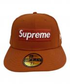 SUPREME×New Eraシュプリーム×ニューエラ）の古着「キャップ」｜ブラウン