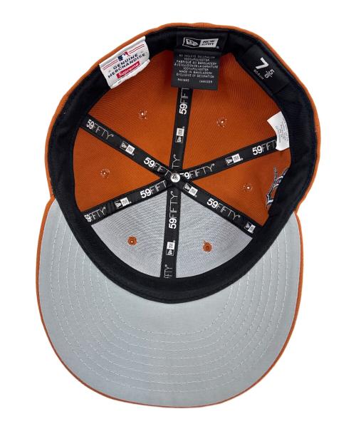 SUPREME（シュプリーム）Supreme (シュプリーム) New Era (ニューエラ) キャップ ブラウンの古着・服飾アイテム