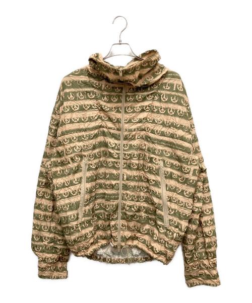Acne studios（アクネ ストゥディオズ）Acne studios (アクネ ストゥディオズ) リップストップジャケット グリーン サイズ:SIZE 48の古着・服飾アイテム