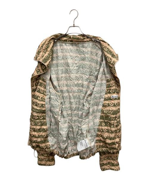 Acne studios（アクネ ストゥディオズ）Acne studios (アクネ ストゥディオズ) リップストップジャケット グリーン サイズ:SIZE 48の古着・服飾アイテム