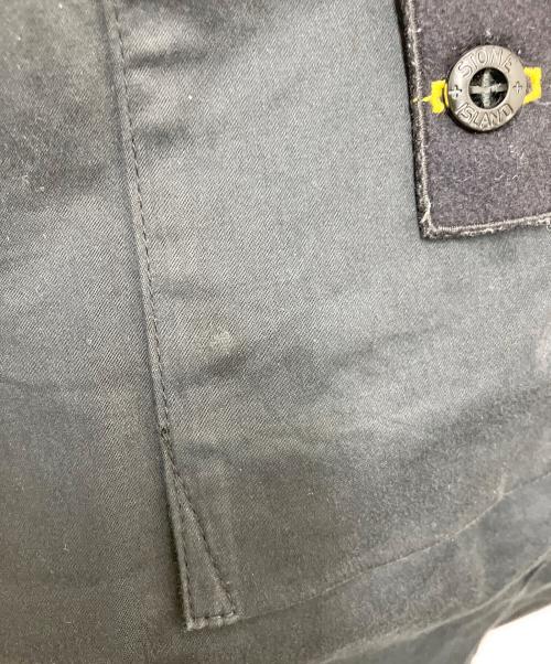 STONE ISLAND（ストーンアイランド）STONE ISLAND (ストーンアイランド) ガーメントダイ テーパード カーゴパンツ ブラック サイズ:SIZE 83.5cm (W33)の古着・服飾アイテム