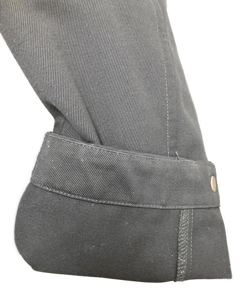 STONE ISLAND（ストーンアイランド）STONE ISLAND (ストーンアイランド) Logo-Appliqued Gabardine Overshirt ブラック サイズ:SIZE XLの古着・服飾アイテム