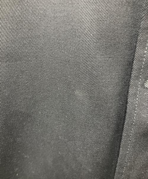 STONE ISLAND（ストーンアイランド）STONE ISLAND (ストーンアイランド) Logo-Appliqued Gabardine Overshirt ブラック サイズ:SIZE XLの古着・服飾アイテム