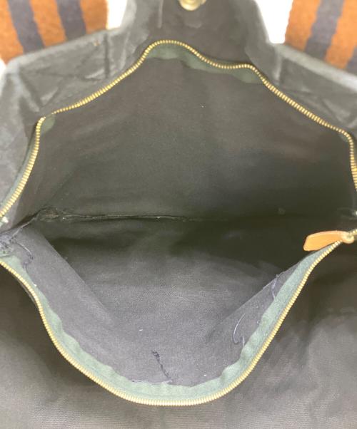 HERMES（エルメス）HERMES (エルメス) トートバッグ ネイビーの古着・服飾アイテム