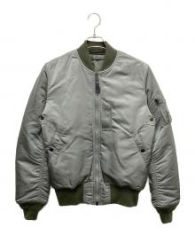 ALPHA（アルファ）の古着「MA-1ジャケット」｜オリーブ