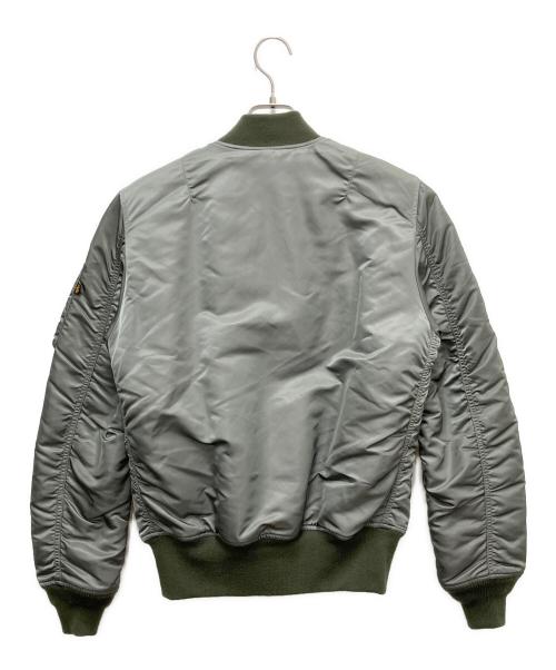 ALPHA（アルファ）ALPHA (アルファ) MA-1ジャケット オリーブ サイズ:SIZE Mの古着・服飾アイテム