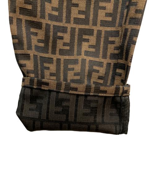 FENDI（フェンディ）FENDI (フェンディ) ズッカ柄パンツ ブラウン サイズ:SIZE 36の古着・服飾アイテム