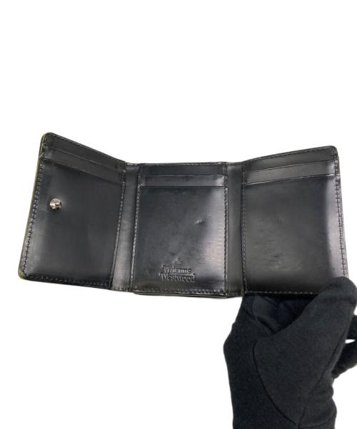 Vivienne Westwood（ヴィヴィアンウエストウッド）Vivienne Westwood (ヴィヴィアンウエストウッド) 3つ折り財布 ブラックの古着・服飾アイテム