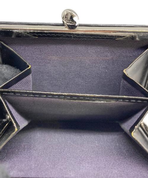Vivienne Westwood（ヴィヴィアンウエストウッド）Vivienne Westwood (ヴィヴィアンウエストウッド) 3つ折り財布 ブラックの古着・服飾アイテム