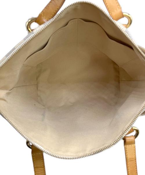 LOUIS VUITTON（ルイ ヴィトン）LOUIS VUITTON (ルイ ヴィトン) トートバッグ ホワイトの古着・服飾アイテム