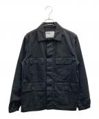MHLエムエイチエル）の古着「ワークジャケット」｜ブラック