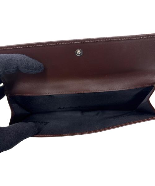 Salvatore Ferragamo（サルヴァトーレ フェラガモ）Salvatore Ferragamo (サルヴァトーレ フェラガモ) 長財布 ブラウンの古着・服飾アイテム