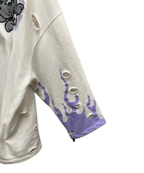 GALFY（ガルフィー）GALFY (ガルフィー) KRYclothing (ケリークロージング) パーカー ホワイト サイズ:SIZE Freeの古着・服飾アイテム