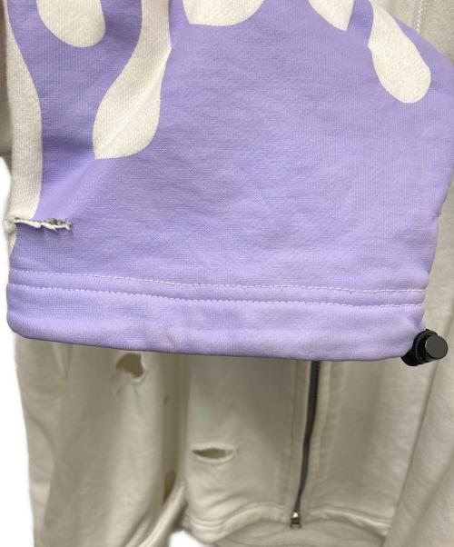 GALFY（ガルフィー）GALFY (ガルフィー) KRYclothing (ケリークロージング) パーカー ホワイト サイズ:SIZE Freeの古着・服飾アイテム