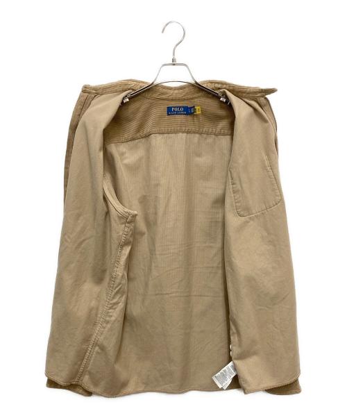 POLO RALPH LAUREN（ポロ・ラルフローレン）POLO RALPH LAUREN (ポロ・ラルフローレン) コーデュロイジャケット ブラウン サイズ:SIZE Lの古着・服飾アイテム