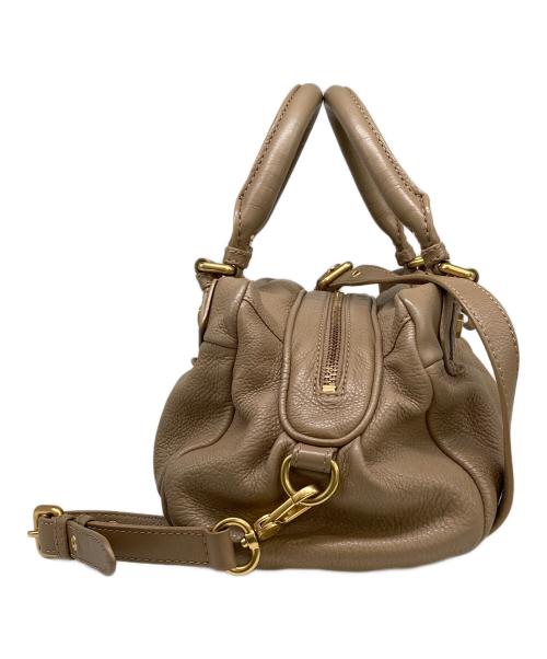 Marc by Marc Jacobs（マークバイマークジェイコブス）Marc by Marc Jacobs (マークバイマークジェイコブス) 2WAYショルダーバッグ ベージュの古着・服飾アイテム