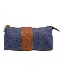 FENDI（フェンディ）の古着「ミニポーチ」｜ネイビー