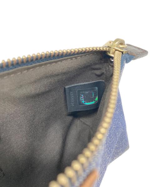 FENDI（フェンディ）FENDI (フェンディ) ミニポーチ ネイビーの古着・服飾アイテム