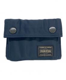 PORTER（ポーター）の古着「3つ折り財布」｜ネイビー