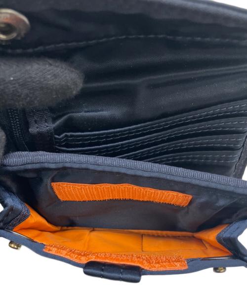 PORTER（ポーター）PORTER (ポーター) 3つ折り財布 ネイビーの古着・服飾アイテム