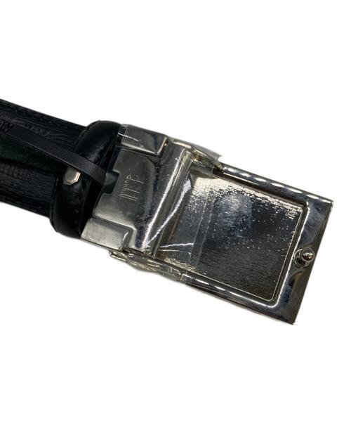 dunhill（ダンヒル）dunhill (ダンヒル) ベルト ブラックの古着・服飾アイテム