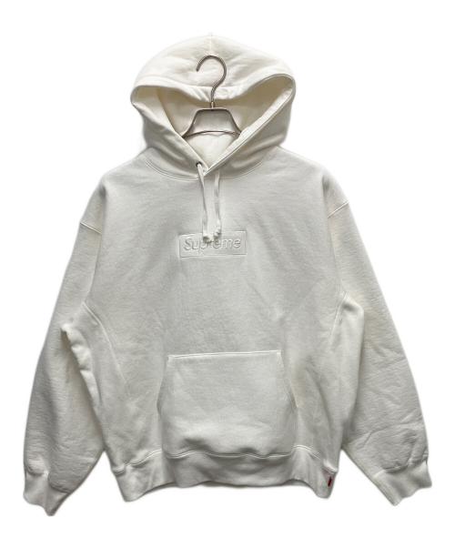 SUPREME（シュプリーム）SUPREME (シュプリーム) プルオーバーパーカー ホワイト サイズ:SIZE Mの古着・服飾アイテム