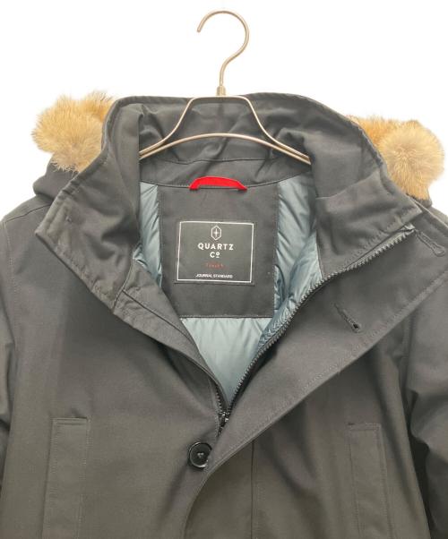 QUARTZ（クオーツ）QUARTZ (クオーツ) JOURNAL STANDARD (ジャーナルスタンダード) ダウンジャケット ブラック サイズ:SIZE Mの古着・服飾アイテム
