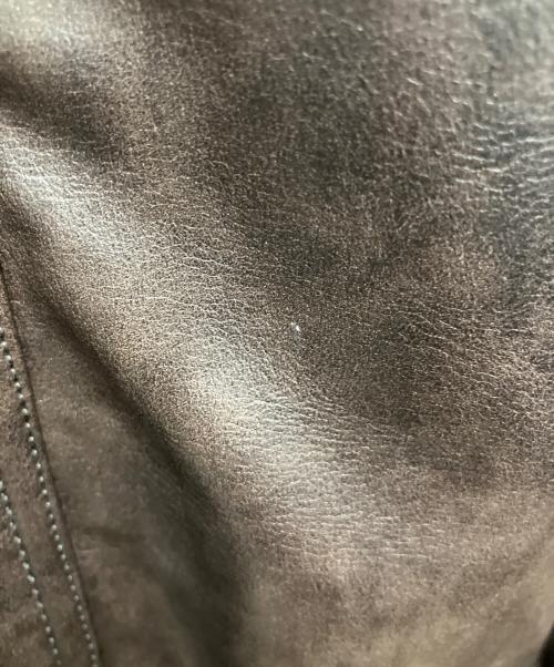 JOURNAL STANDARD（ジャーナルスタンダード）JOURNAL STANDARD (ジャーナルスタンダード) フェイクレザージャケット ブラウン サイズ:SIZE Mの古着・服飾アイテム