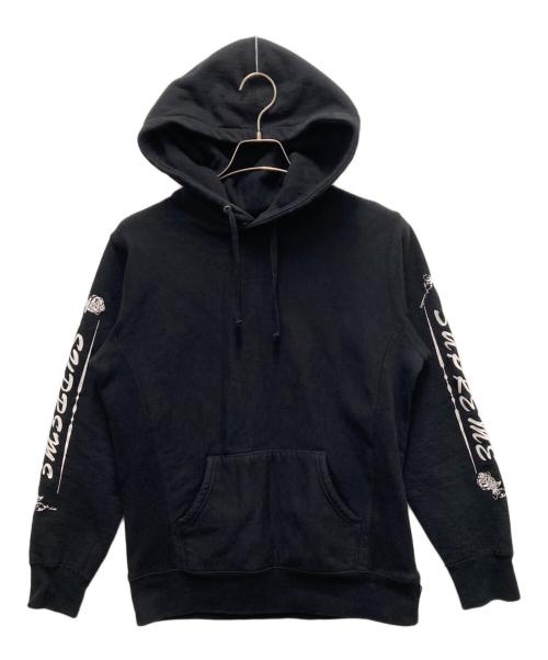 SUPREME（シュプリーム）SUPREME (シュプリーム) パーカー ブラック サイズ:SIZE Sの古着・服飾アイテム