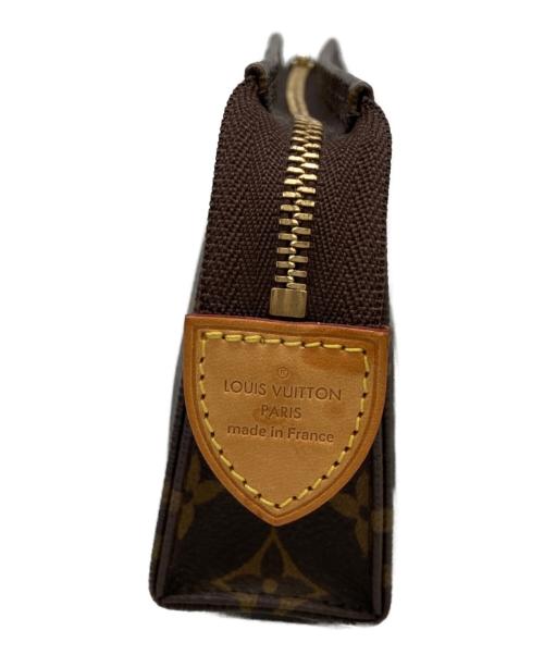 LOUIS VUITTON（ルイ ヴィトン）LOUIS VUITTON (ルイ ヴィトン) ポシェット･トワレット 15 ブラウンの古着・服飾アイテム