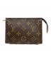 LOUIS VUITTON（ルイ ヴィトン）の古着「ポシェット･トワレット 15」｜ブラウン